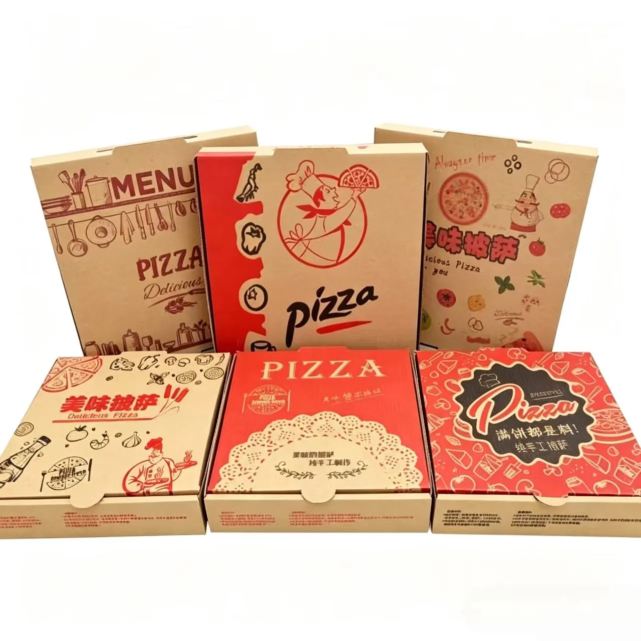 Avustralyalı pizza mağazası özel pizza kutularını yeniden sipariş ediyor