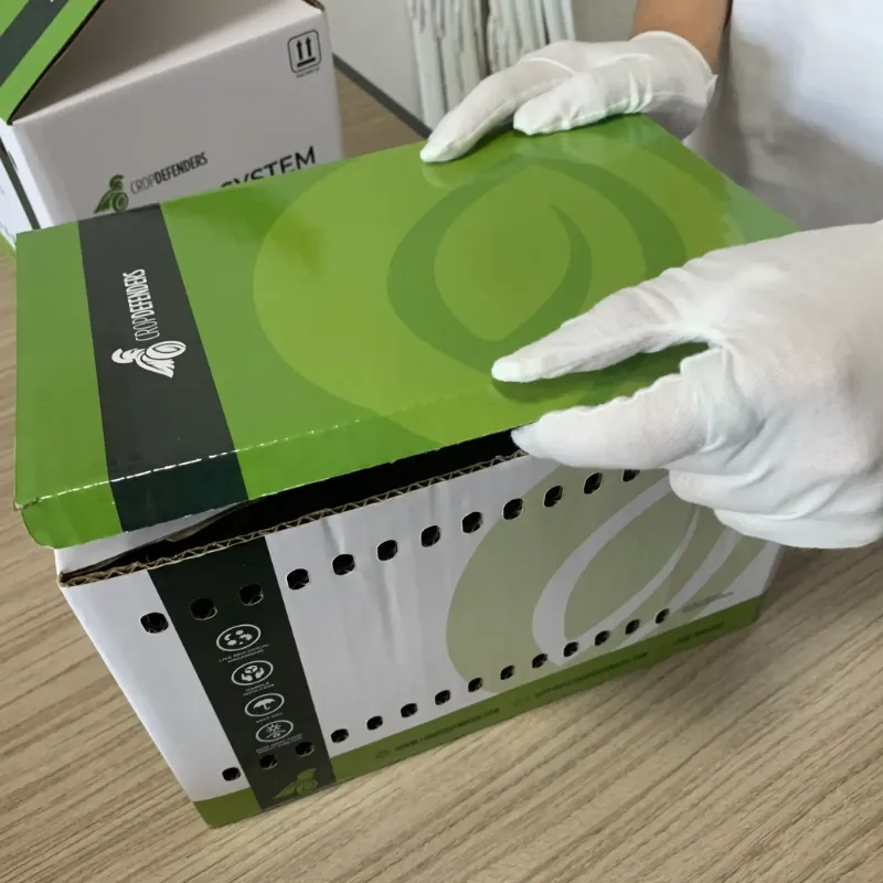 ZMJ Packaging, Brezilya Biyoteknoloji Projesi için Özelleştirilmiş Nefes Alabilen Oluklu Kutu Sağlıyor
