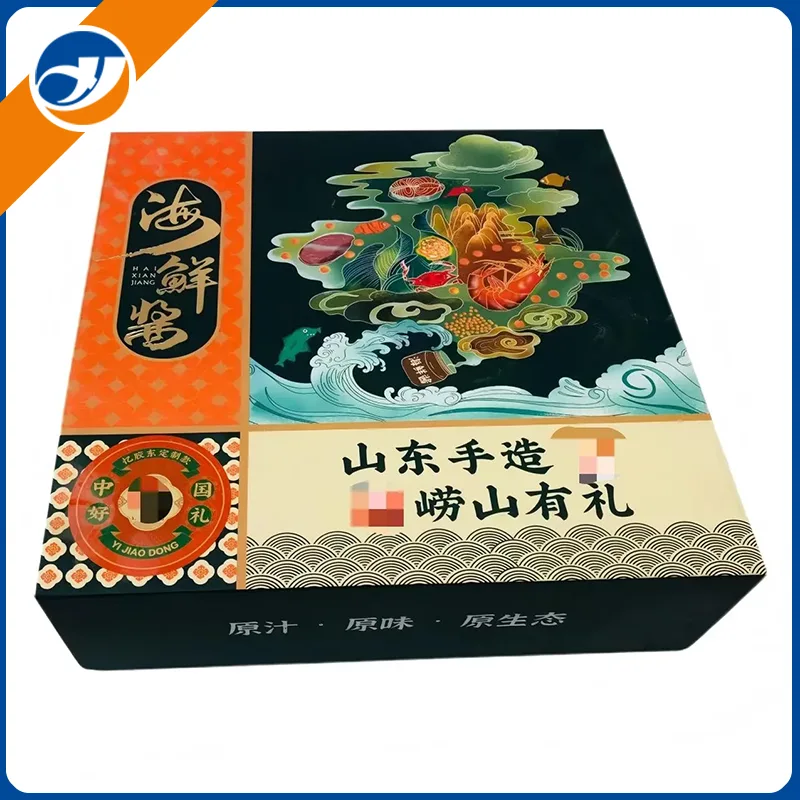 Katlanabilir Manyetik Sos Ambalaj Kutusu