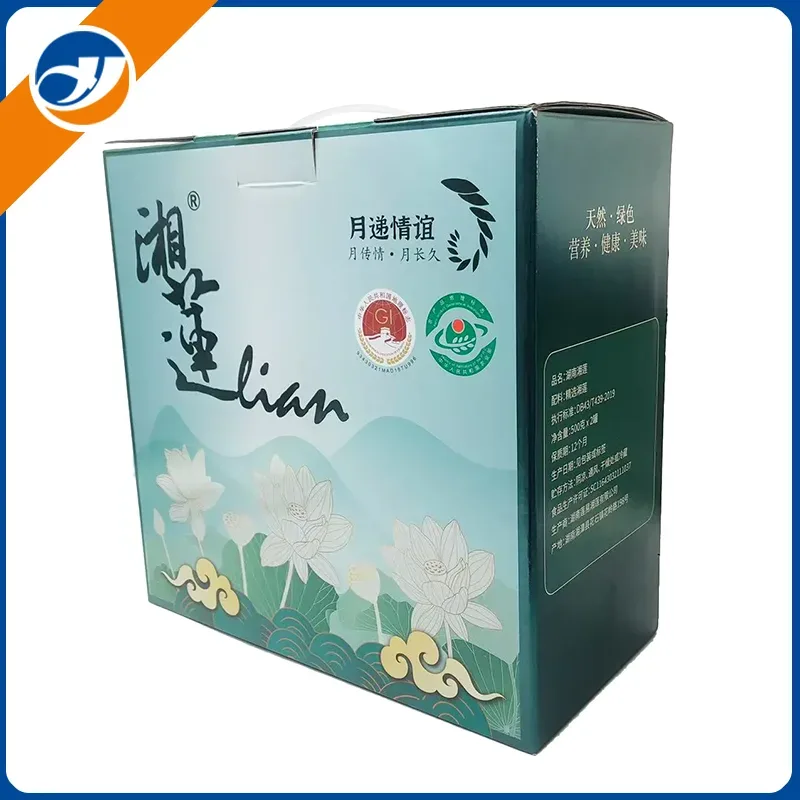 El Oluklu Kağıt Hediye Kutusu