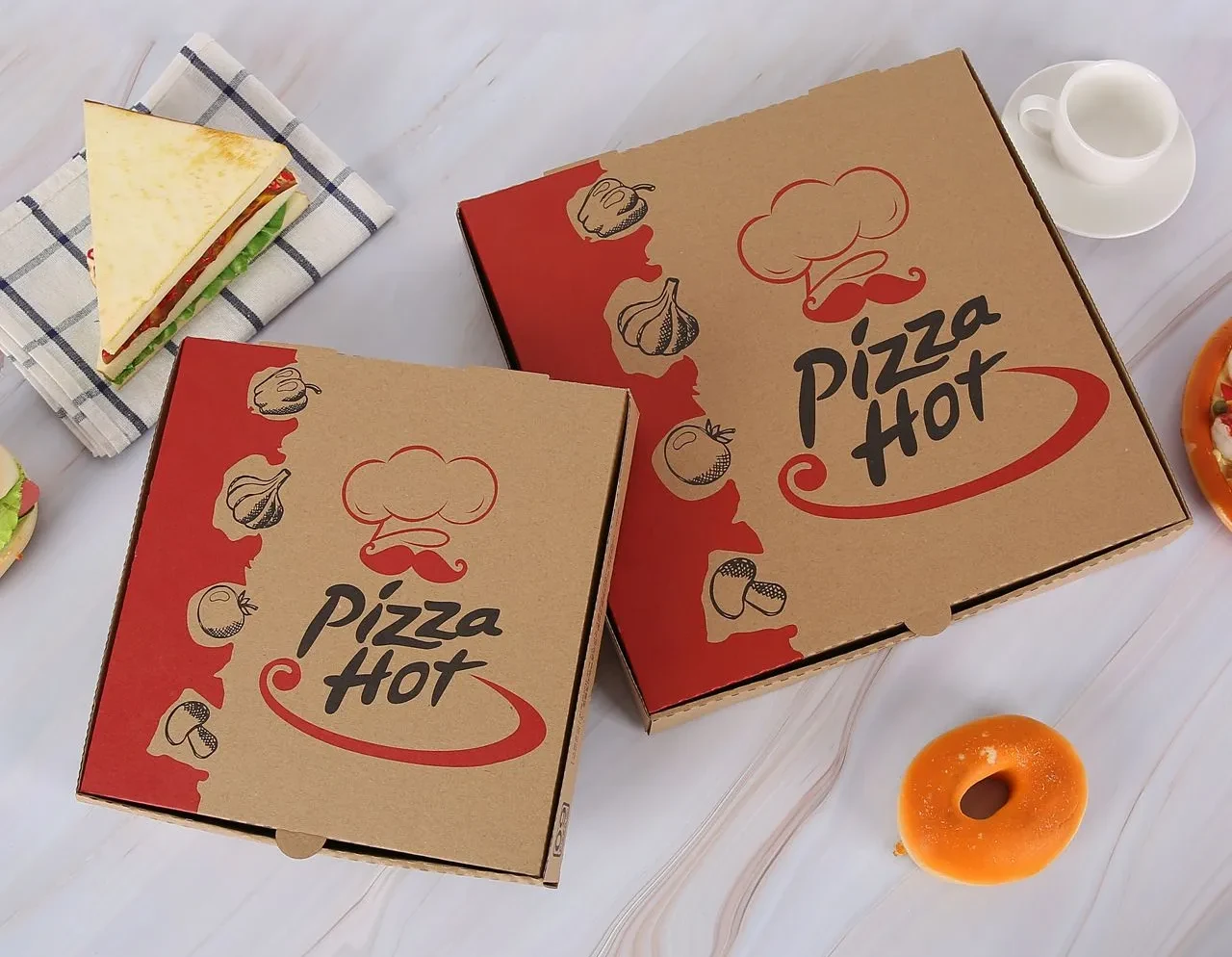 Paper Pizza Box