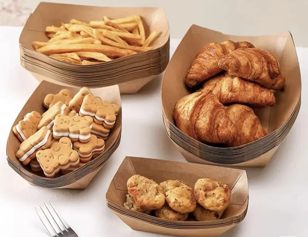 Paper Boat Tray